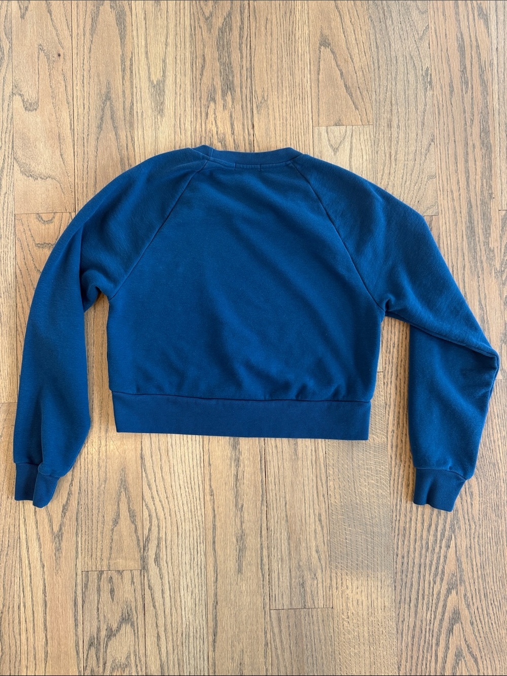 Beyond Yoga Uplift Teal Cropped Long-Sleeve Pullover Top Size X-Small - Picture 9 of 12